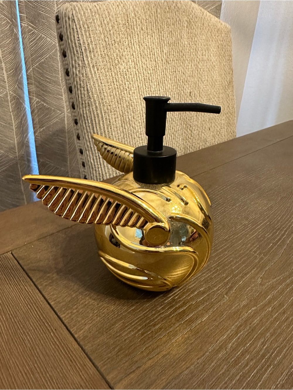 Harry Potter Golden Snitch Lotion Pump Soap Dispenser